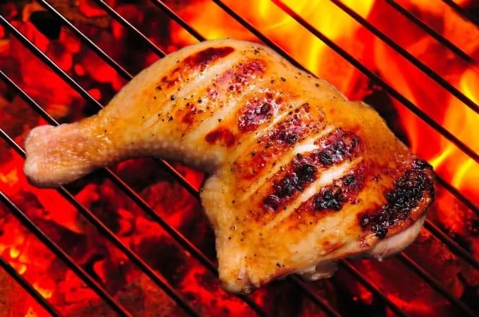 Pollo a las brasas